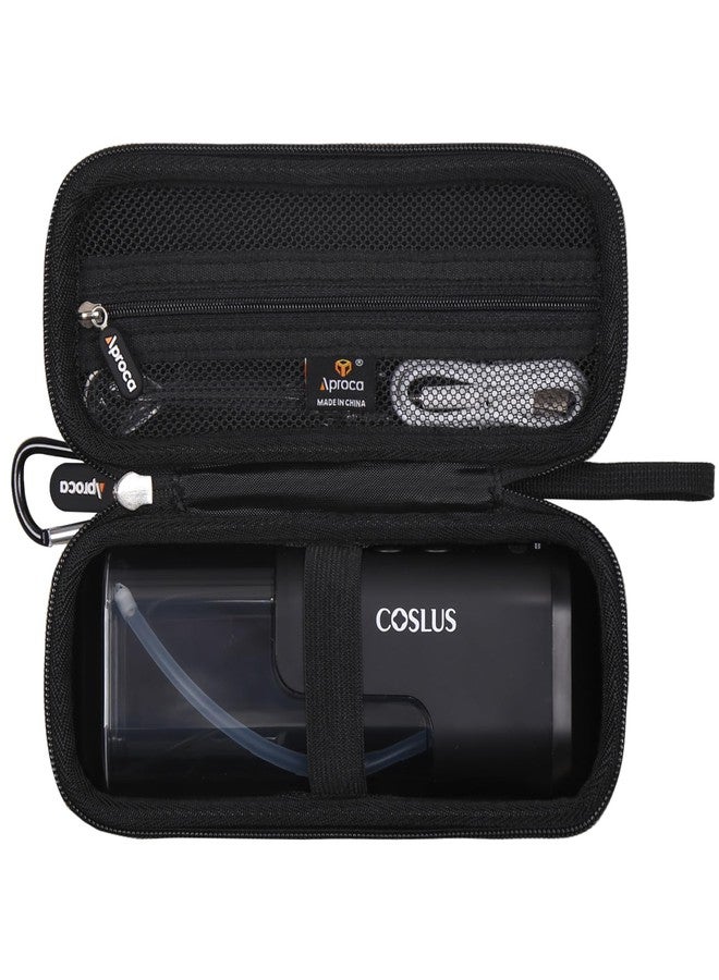 Aproca Case Compatible with COSLUS Mini Water Flosser, Storage Portable Bag for Accessories - Black (Case Only) - Image 1